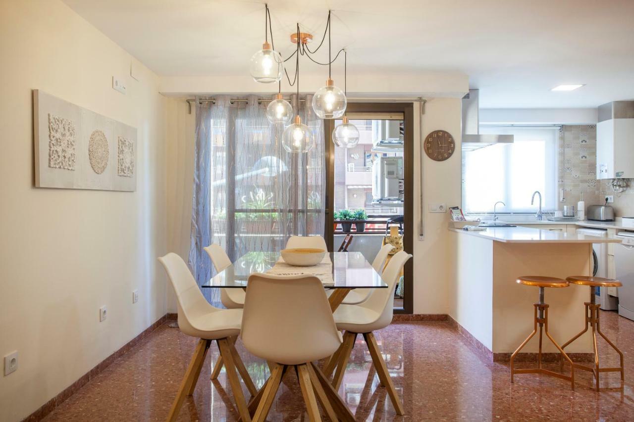 Апартаменты Jardines Del Turia - Espacioso Apartamento Валенсия Экстерьер фото