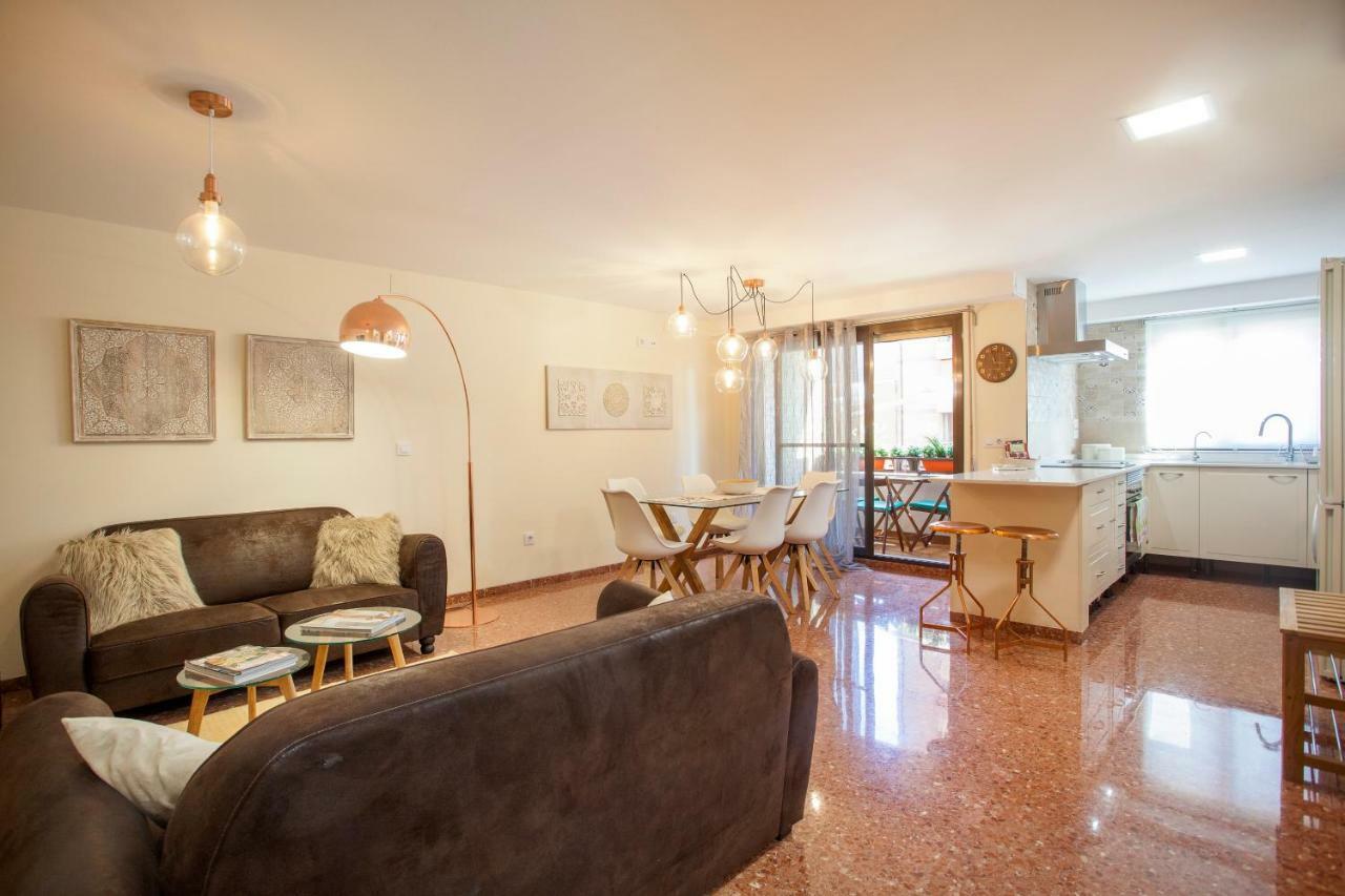 Апартаменты Jardines Del Turia - Espacioso Apartamento Валенсия Экстерьер фото